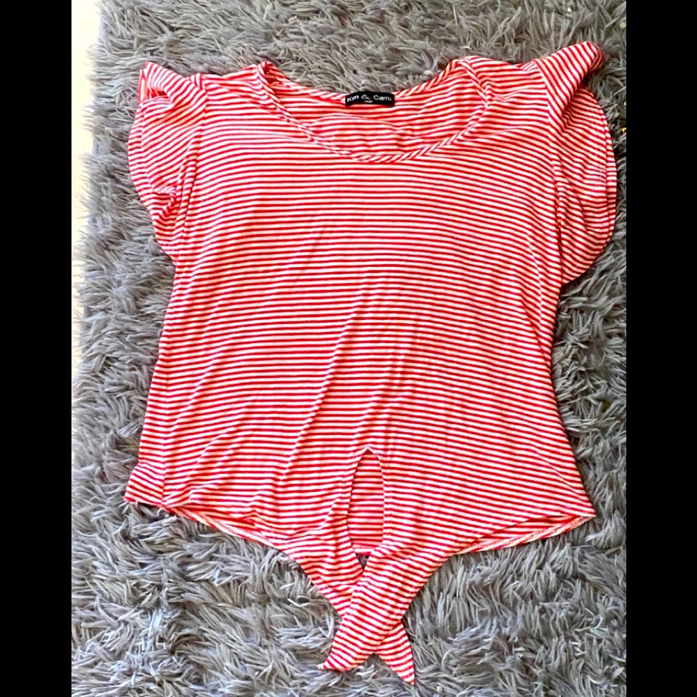 Kim and Cami striped shirt